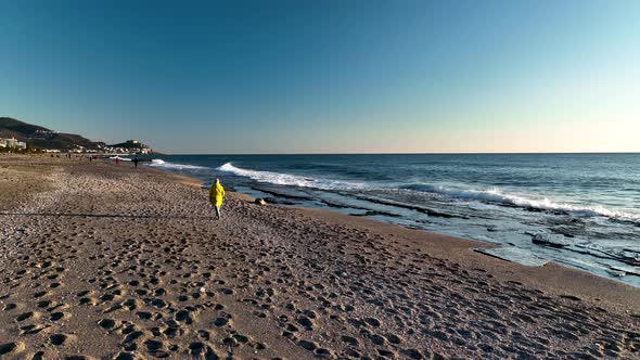 Beautiful beach in Turkey Alanya