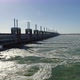 Eastern Scheldt storm surge barrier, Vrouwenpolder, Netherlands - VideoHive Item for Sale