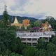 Aerial of Golden Buddhist Temple on Top of Mountain in Chiang Mai, Doi Suthep, Northern Thailand 04 - VideoHive Item for Sale