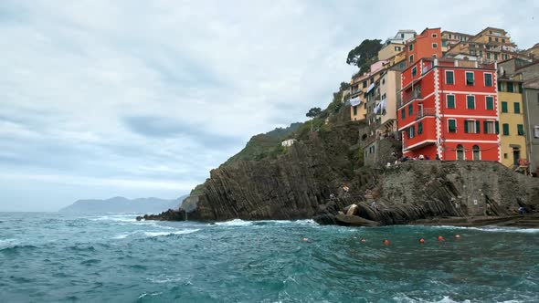 Riomaggiore Village, Cinque Terre, Liguria, Italy