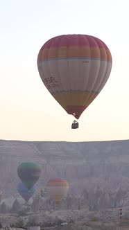 Balloons in Cappadocia Vertical Video