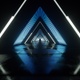 Neon Triangular Portal - VideoHive Item for Sale