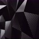 Carbon Black Triangular Polygonal Background Loop - VideoHive Item for Sale