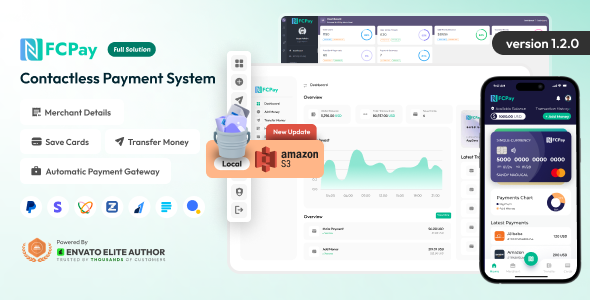 NFCPay - Contactless Payment System Full Solution