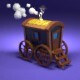 Stylized Magic Traveler Wagon - 3DOcean Item for Sale