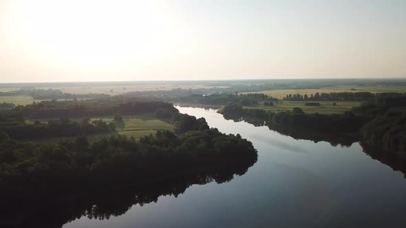 Wonderful Landscape Of Lake Zachernoe 06