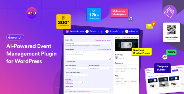 Event Management, Events Calendar and Booking Plugin - AI Powered  | Eventin