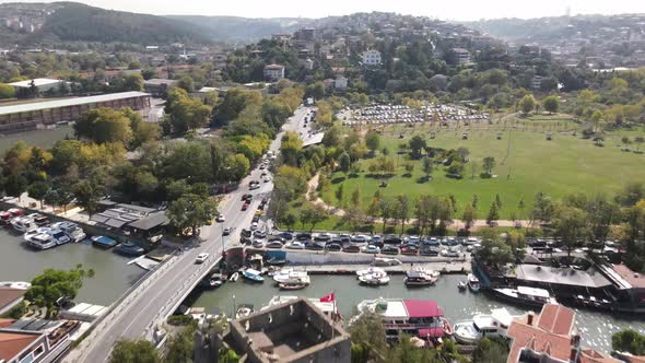 Anadolu Hisari Also Known As Anatolian Fortress Castle From Istanbul Bosphorus