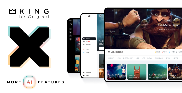King - Viral Magazine WordPress Theme