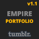 Empire - Responsive Tumblr Portfolio Theme - ThemeForest Item for Sale