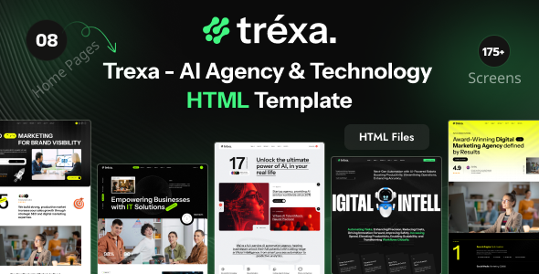 Trexa – It Solutions & Creative Agency Html Template
