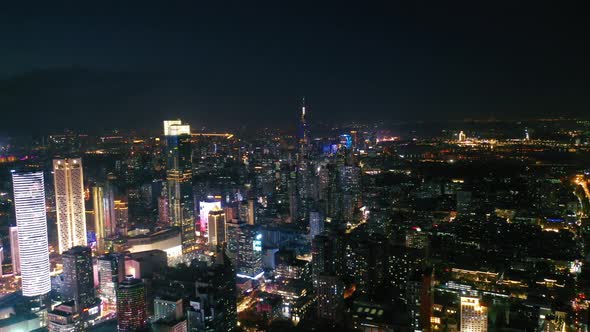 Nanjing City, Jiangsu Province, urban construction landscape