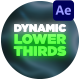 Dynamic Lower Thirds - VideoHive Item for Sale