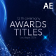 Awards Titles - VideoHive Item for Sale