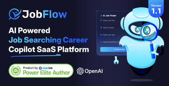 JobFlow - AI Powered Job Searching Career Copilot SaaS Platform