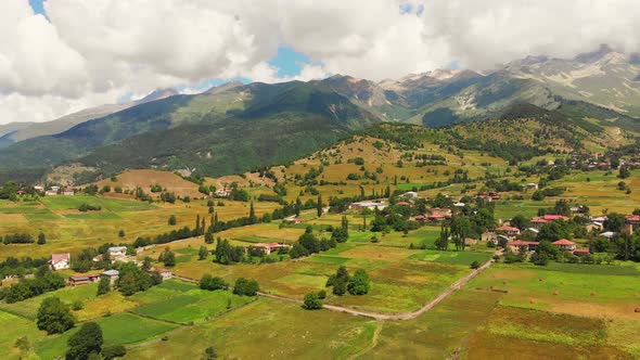 Svaneti Region Nature And Countyside Houses