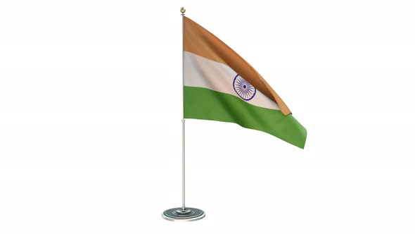 India Office Small Flag Pole