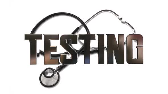 Testing Medical Exam Disease Virus Screening Doctor Check Up 3d Animation