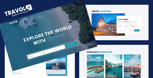TRAVOL — Travel Agency Template