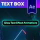 Glow Text Box Animations - VideoHive Item for Sale