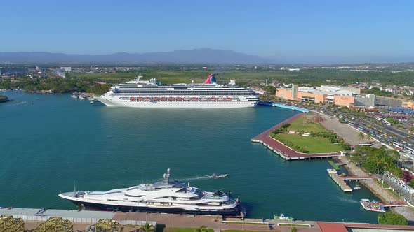 Cruise Ship In Puerto Vallarta