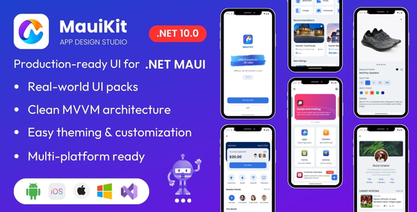 MauiKit – Production-ready UI templates for .NET MAUI