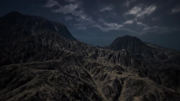 Dark Mountain with the Dark Clouds alt