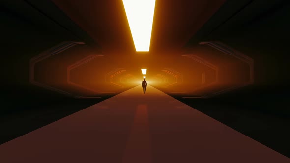 Man in the Tunnel