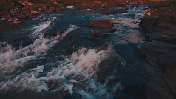 River in Mountains