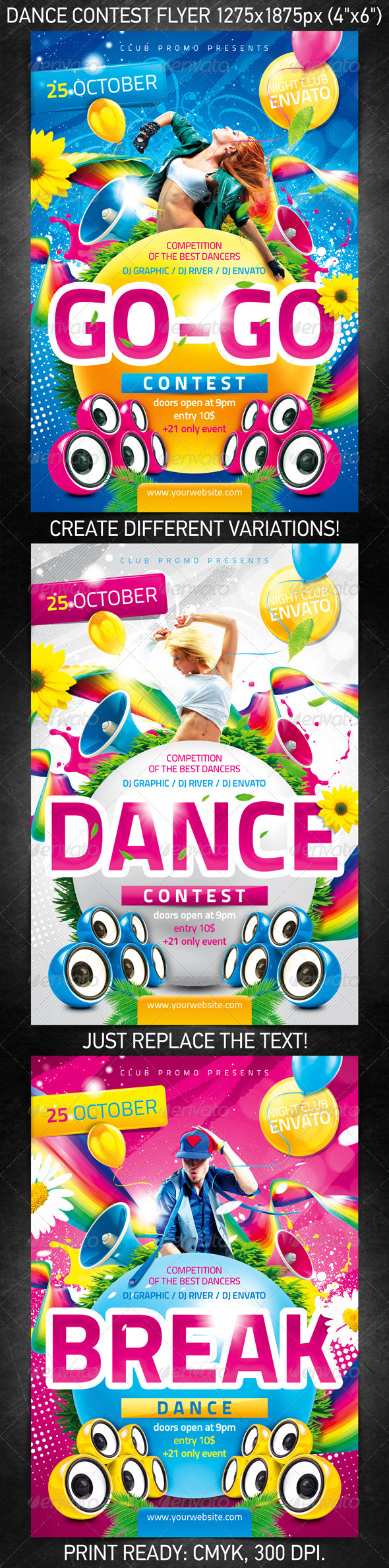 Dance Contest Flyer
