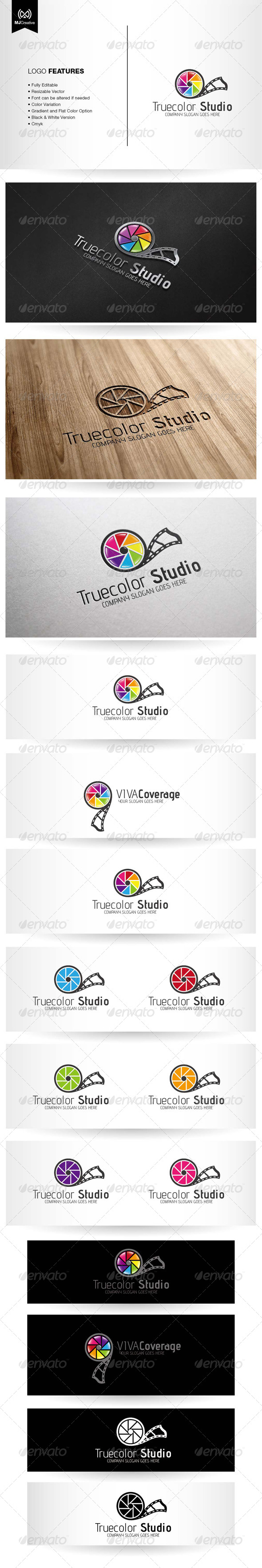Photo and Film Studio Logo