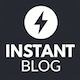 Instant Blog - Fast & Simple Blog Php Script - CodeCanyon Item for Sale