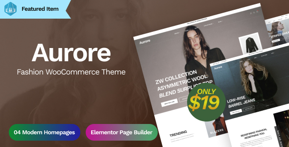 Aurore - Fashion WooCommerce Theme