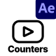 YouTube Number Counters & UI Elements - VideoHive Item for Sale