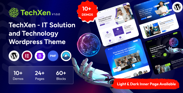 TechXen - IT Solution and Technology WordPress Theme