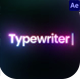 Typewriter Presets - VideoHive Item for Sale