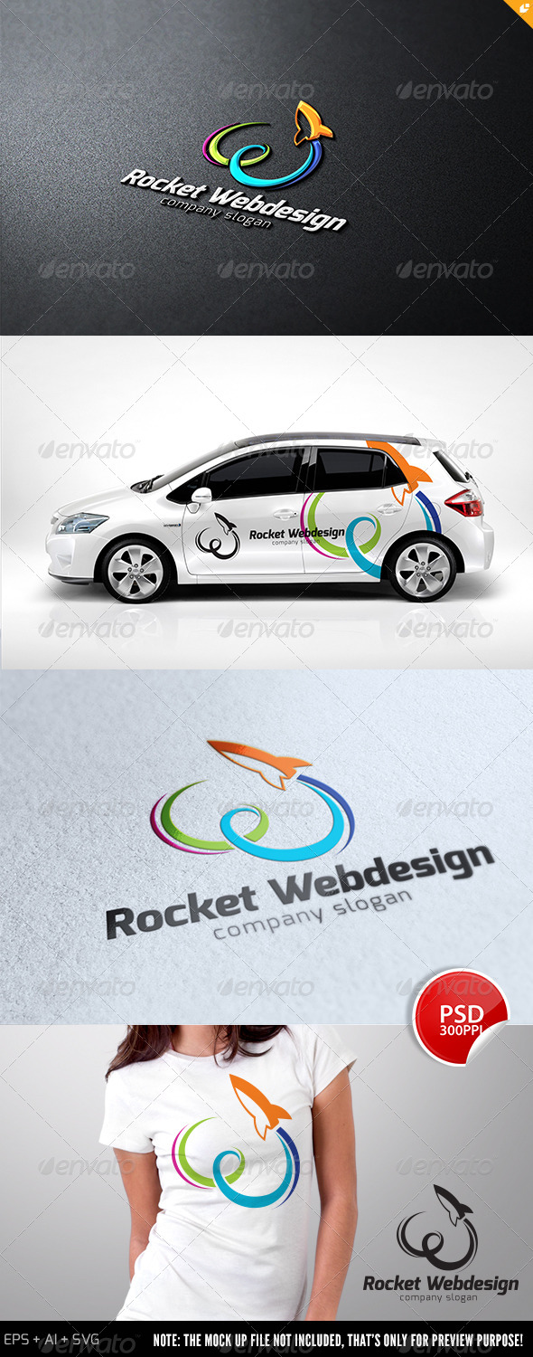Rocket Web Design Logo