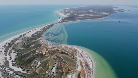 Sea, Beach, Island, Lagoon Drone Footage