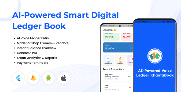 AI-Powered Smart Digital Ledger Book