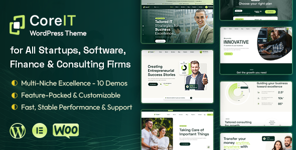 Core IT – Corporate & Consulting Business WordPress Theme