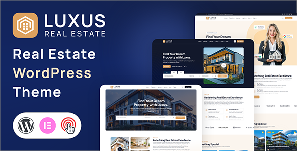Luxus - Real Estate WordPress Theme