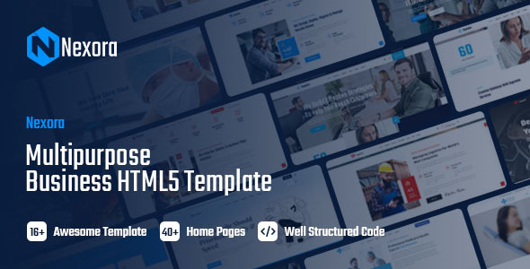 Nexora – Multipurpose Business HTML5 Template