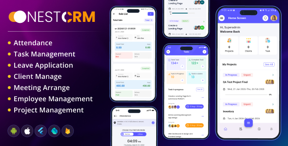 Onest CRM - Multiple Platform CRM Mobile Application