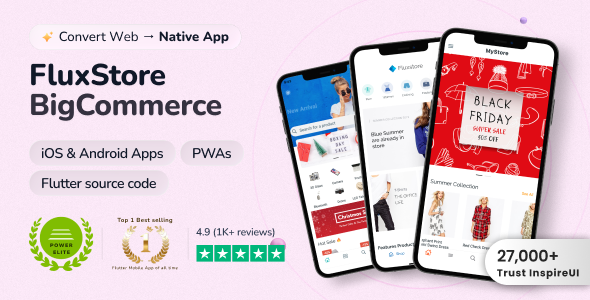 FluxStore BigCommerce - Flutter E-commerce Full App