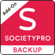 Backup Module for SocietyPro - CodeCanyon Item for Sale
