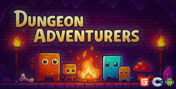 Dungeon Adventurers - HTML5 - Construct 3
