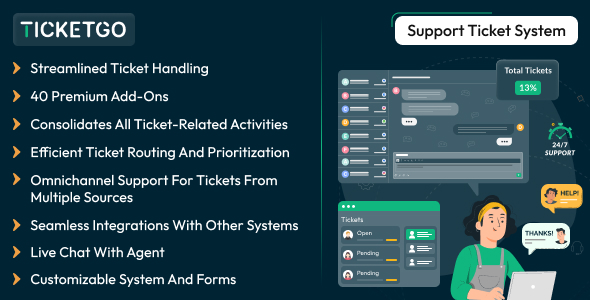 TicketGo - Support Ticket System