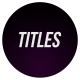 Expressive Titles v2 - VideoHive Item for Sale
