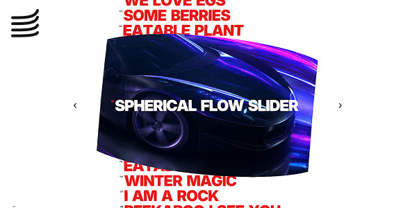 Spherical Flow Slider