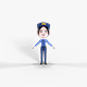 Cartoon Style Character 02 - 3DOcean Item for Sale